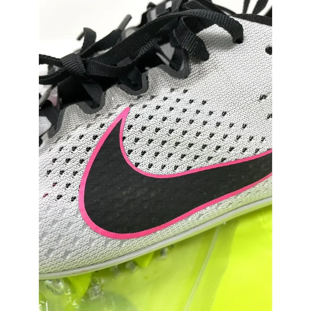 Nike Zoom Victory 3 Track Spikes Mens Sz 12 Pink Gray 835997-002 *NO LID*